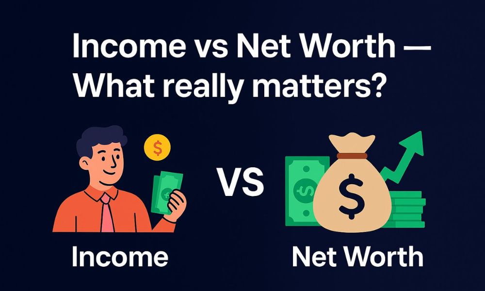 net worth vs income