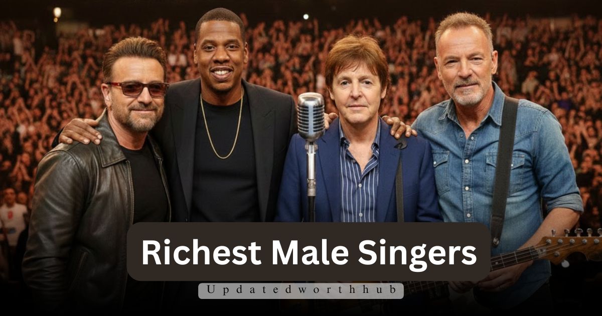 Richest Male Singers