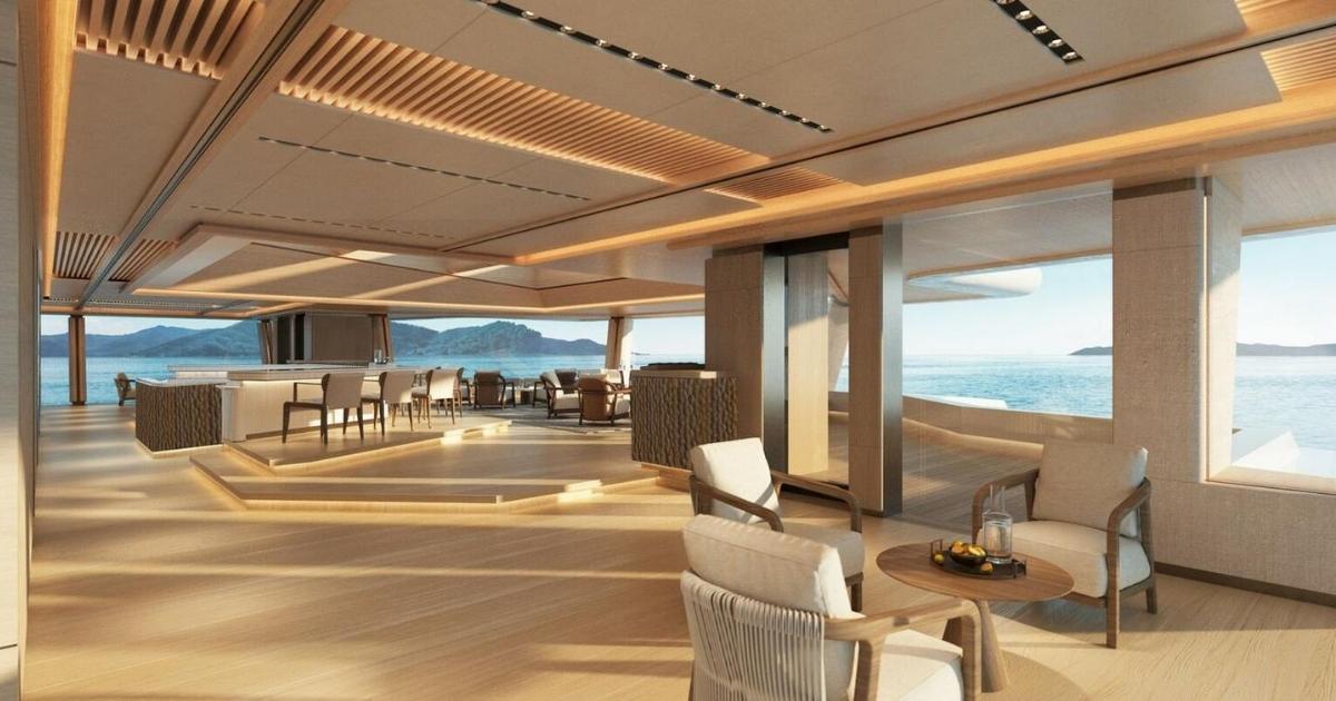 Jeff Bezos yacht interior